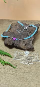 Halskette Frozen Shamrock Detailansicht 1